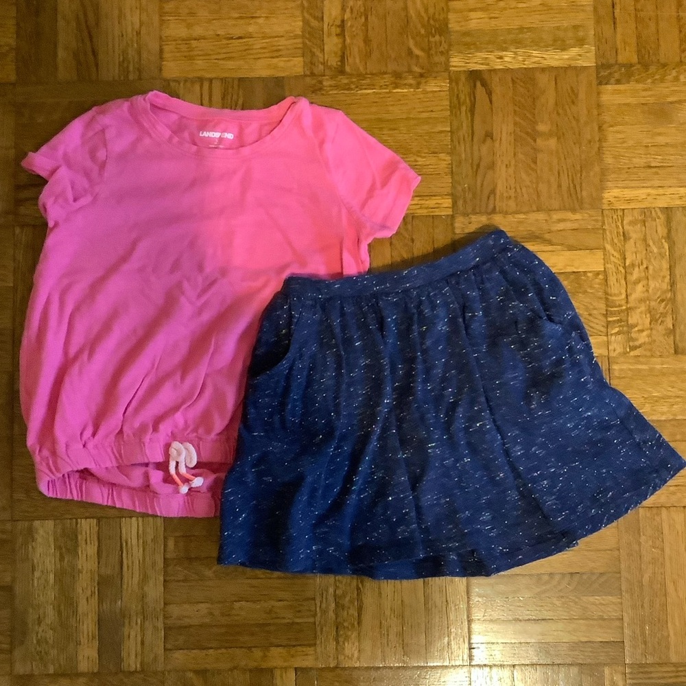 Skirt +top for girls